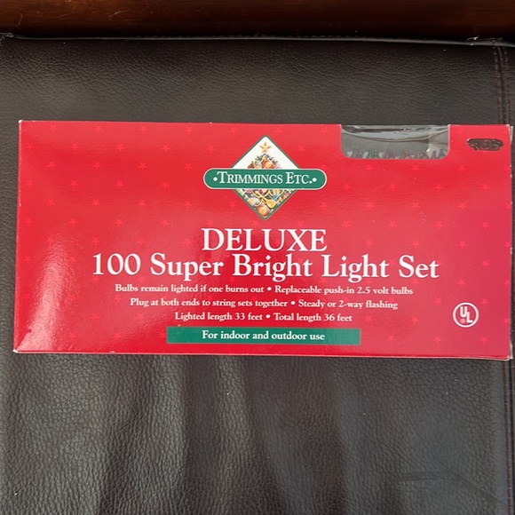 NWOT Christmas 100 Super Bright Multi Color Bulbs For Indoor/Outdoor Use - Picture 2 of 10
